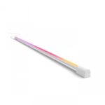 Tub LED RGB Philips Hue Play Gradient Large, pentru TV 60", 1800 lm ,lumina alba si color (2000-6500K), 137.7cm, Aluminiu, Alb